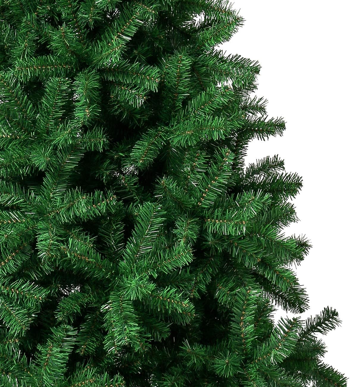 7.5 FT Premium Artificial Christmas Tree 1400 Tips Full Tree Easy to Assemble with Christmas Tree Stand (7.5Ft)