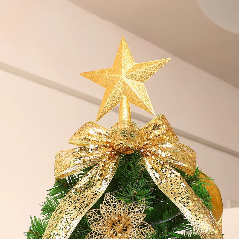 15/20/30Cm Christmas Tree Topper Star Five-Pointed Star Pendant Ornaments Christmas Decorations for Home Christmas Tree New Year