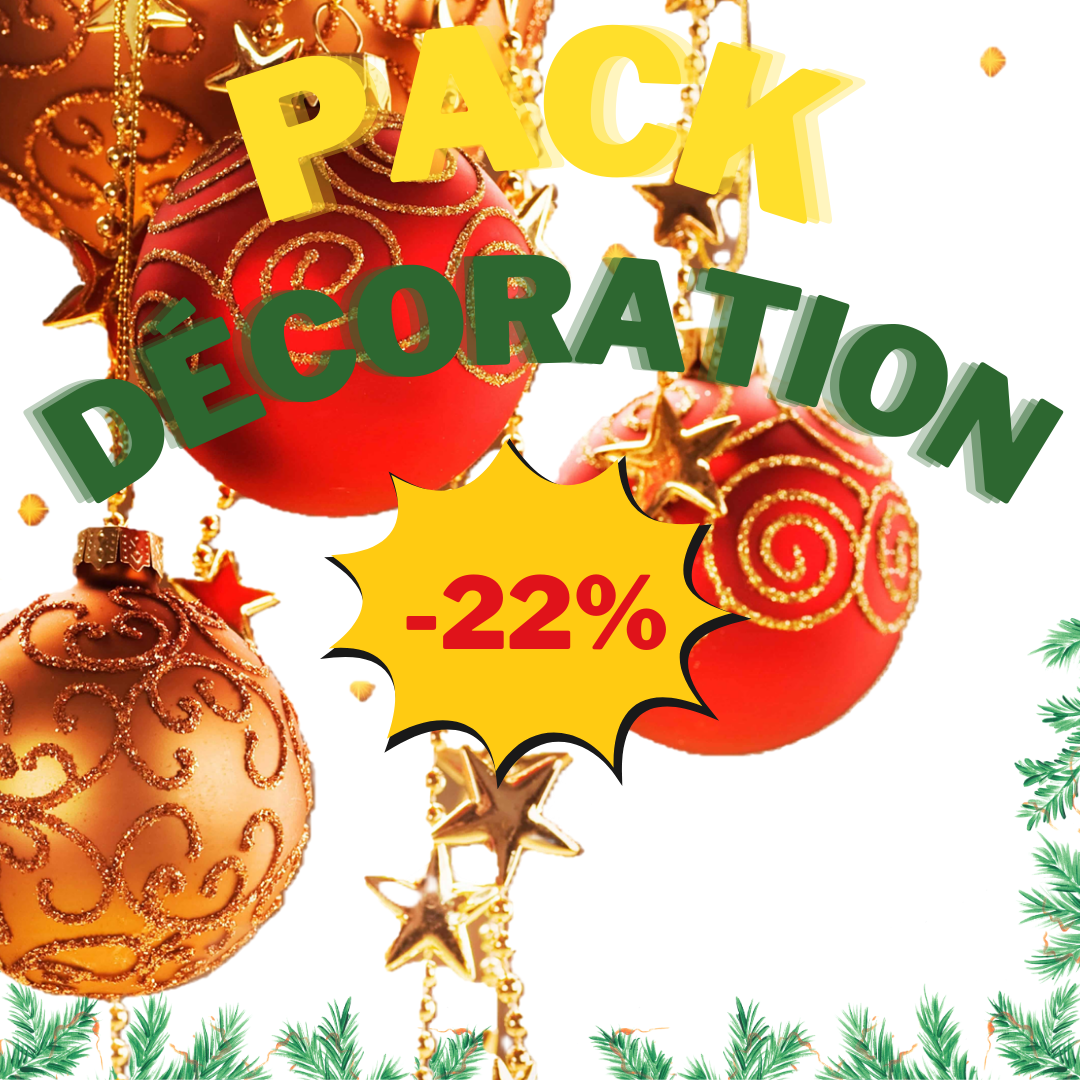 Pack Décoration de Noël Festive (Économisez 22 % JUSQU'AU 2 DÉCEMBRE)