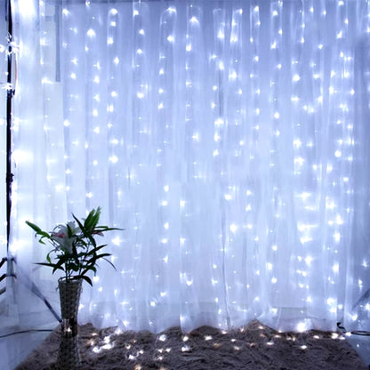 USB Festoon String Light Fairy Garland Curtain Light Christmas Light Christmas Decor for Home Ramadan Decorative New Year Lamp